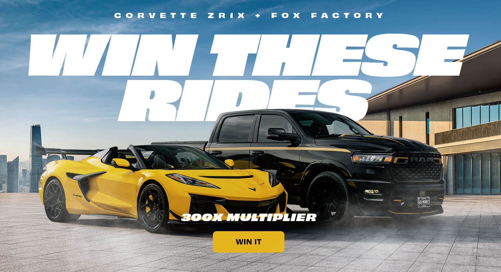 2027 Chevrolet Corvette ZR1X giveaway from Gas Monkey Garage